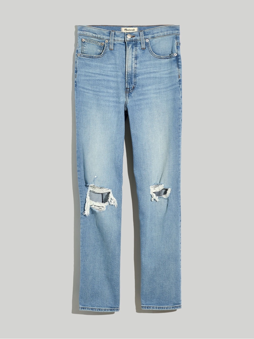 Madewell Perfect Vintage Straight Jean Danby Light Wash 29 Tall